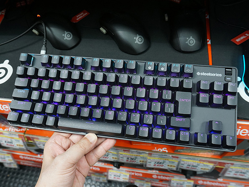 SteelSeriesの新型キーボード「Apex 9 Mini」「Apex 9 TKL」が発売、新