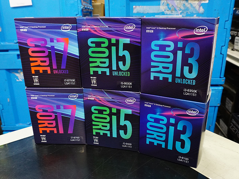 Intelの最新CPU「Coffee Lake-S」が遂に発売、注目のCore i7-8700Kは