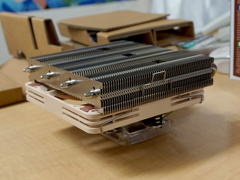 全高70mmのNoctua製CPUクーラー「NH-L12S」が登場、120mmファン搭載