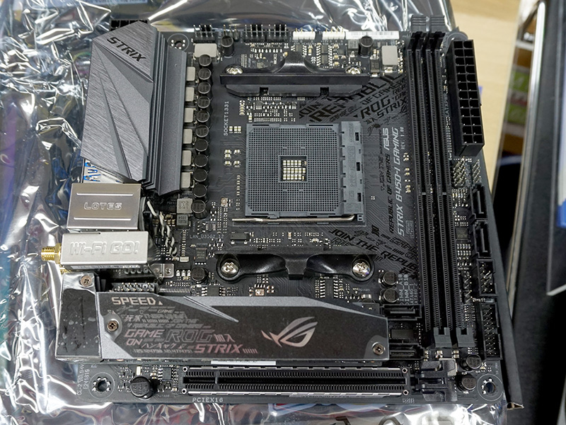 ASUSのB450搭載Mini-ITXマザー「ROG STRIX B450-I GAMING」が登場