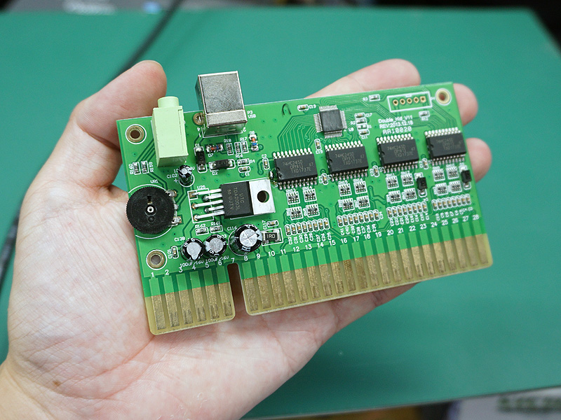 アーケードコントロールボックスをUSB接続にする変換基板が店頭販売中