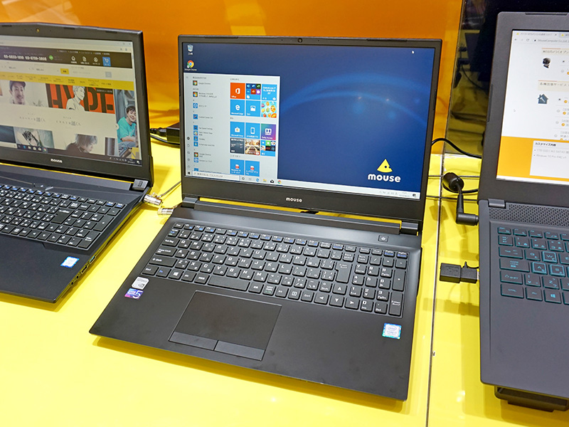 6コア/12スレッドのCore i7を搭載した15.6型ノート「m-Book K700」が