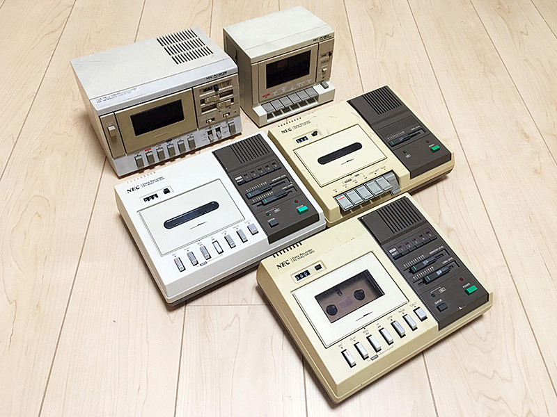1980年代前半にFDDよりも安くて手軽に使えた「データレコーダー
