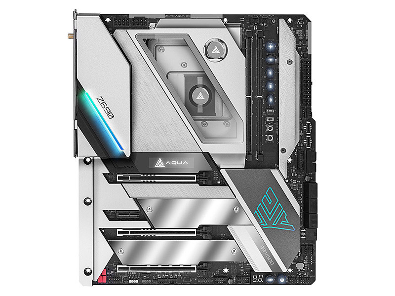 ASRockの極冷OC向けマザー「Z690 AQUA OC」が発売、世界記録の達成に