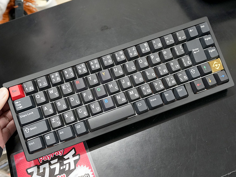 打鍵感にこだわったWOBKEYの65%キーボード「Zen 65」が入荷、日本語