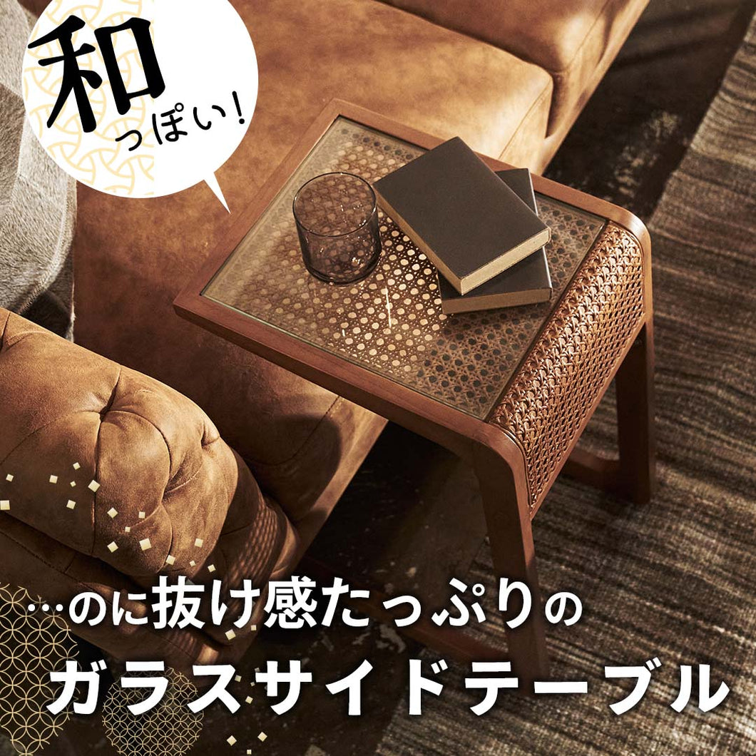 ぴぴ 様売約済 コロニアル ディスプレイ ガラス ウッド サイドテーブル