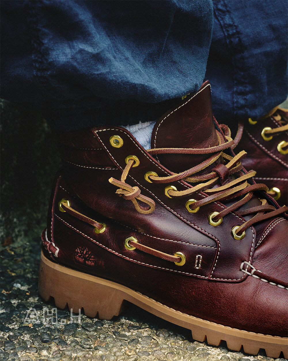 【稀少】ティンバーランド 7eye クラシック andreMhoffwann別注 andreMhoffwann × Timberland】セブンアイ クラシック ラグ メンズ