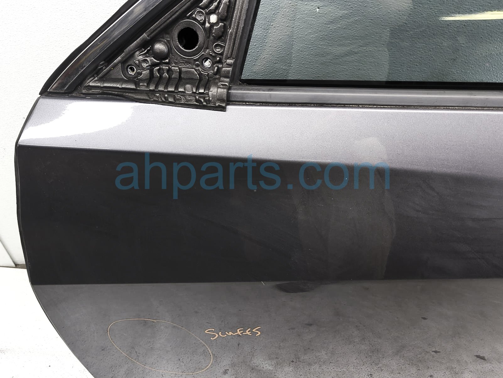 2019 Acura RDX Front Driver Door - Grey - No Mirror/trim* 67050