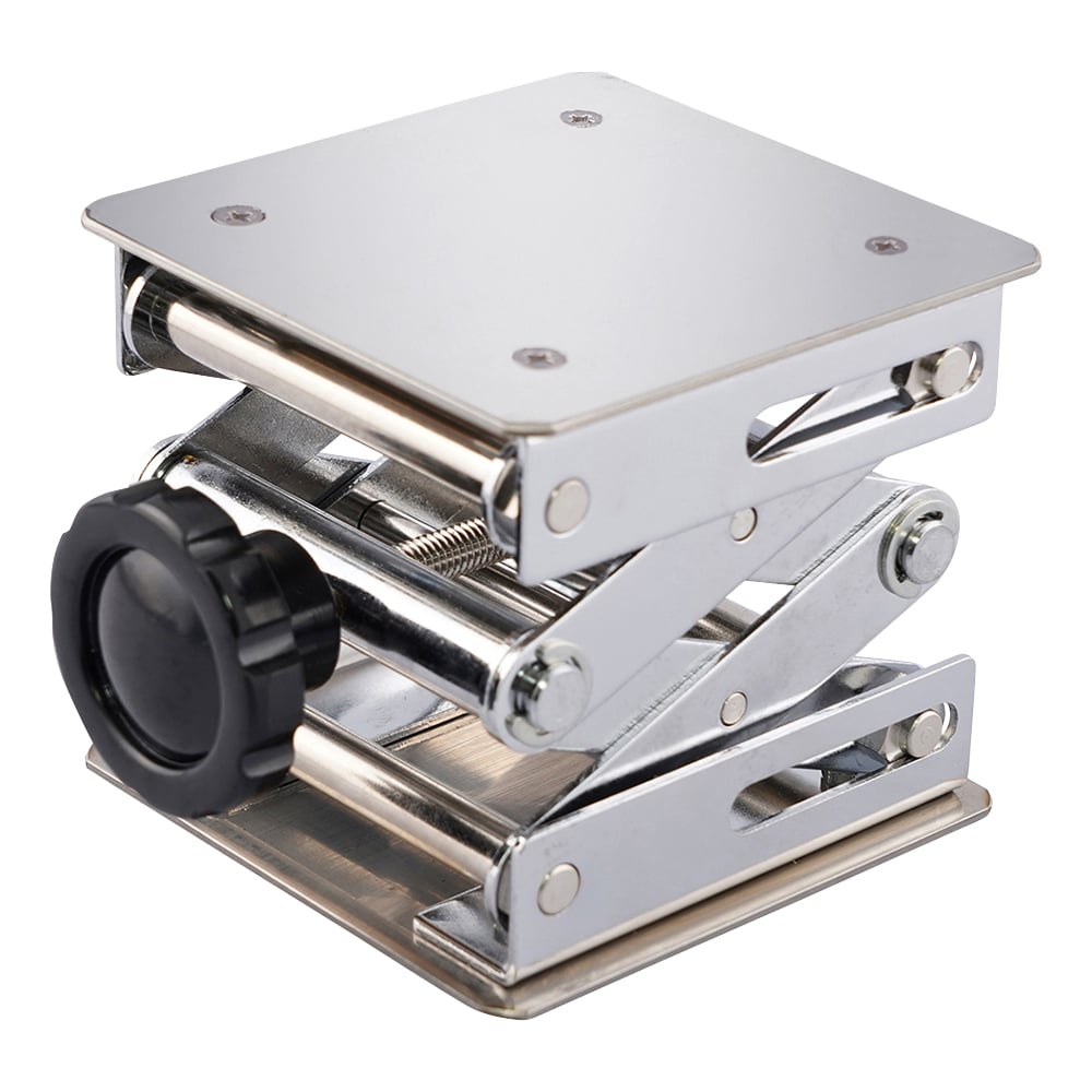 6-448-01 ラボラトリージャッキ 80×80 ノブ式 030-N001 【AXEL】 アズワン