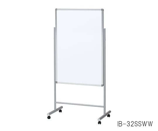 6-5658-13 ホワイトボード （ホワイトボードスタンド付き／644×400