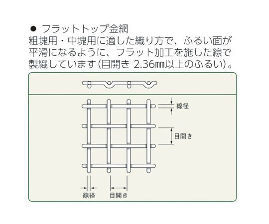 6-582-02 SUS試験用ふるい φ200×60 目開き4.75mm JTS-200-60-20 【AXEL