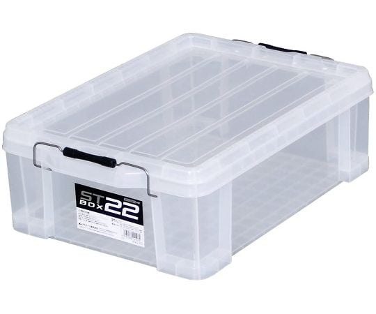 61-3519-56 STボックス #22 クリア 443155 【AXEL】 アズワン