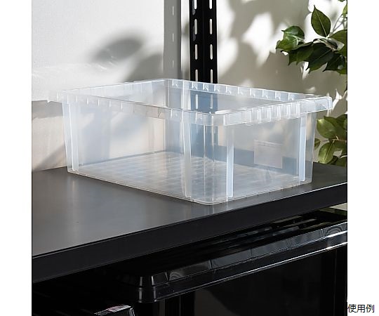 61-3519-51 NVボックス #13 クリア 443054 【AXEL】 アズワン