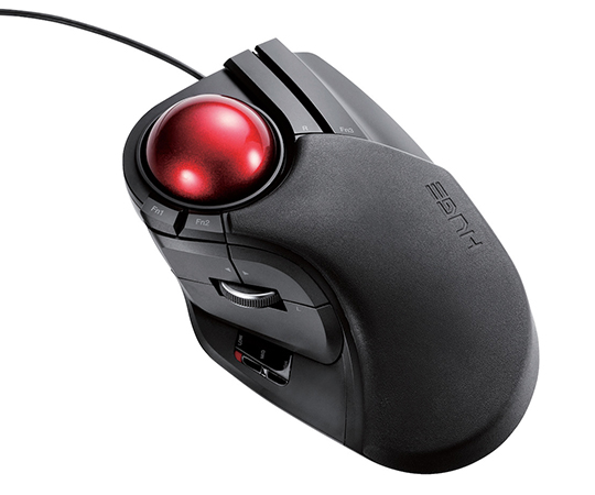 62-8606-07 トラックボール(人差し指・中指操作タイプ) M-HT1URBK