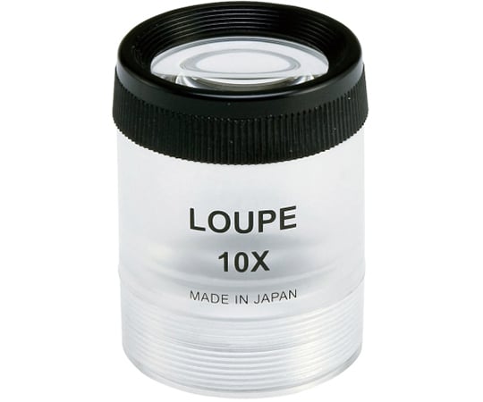 64-5274-80 0.1mm目盛付 スケールルーペ 10倍 30mm P-1030 【AXEL