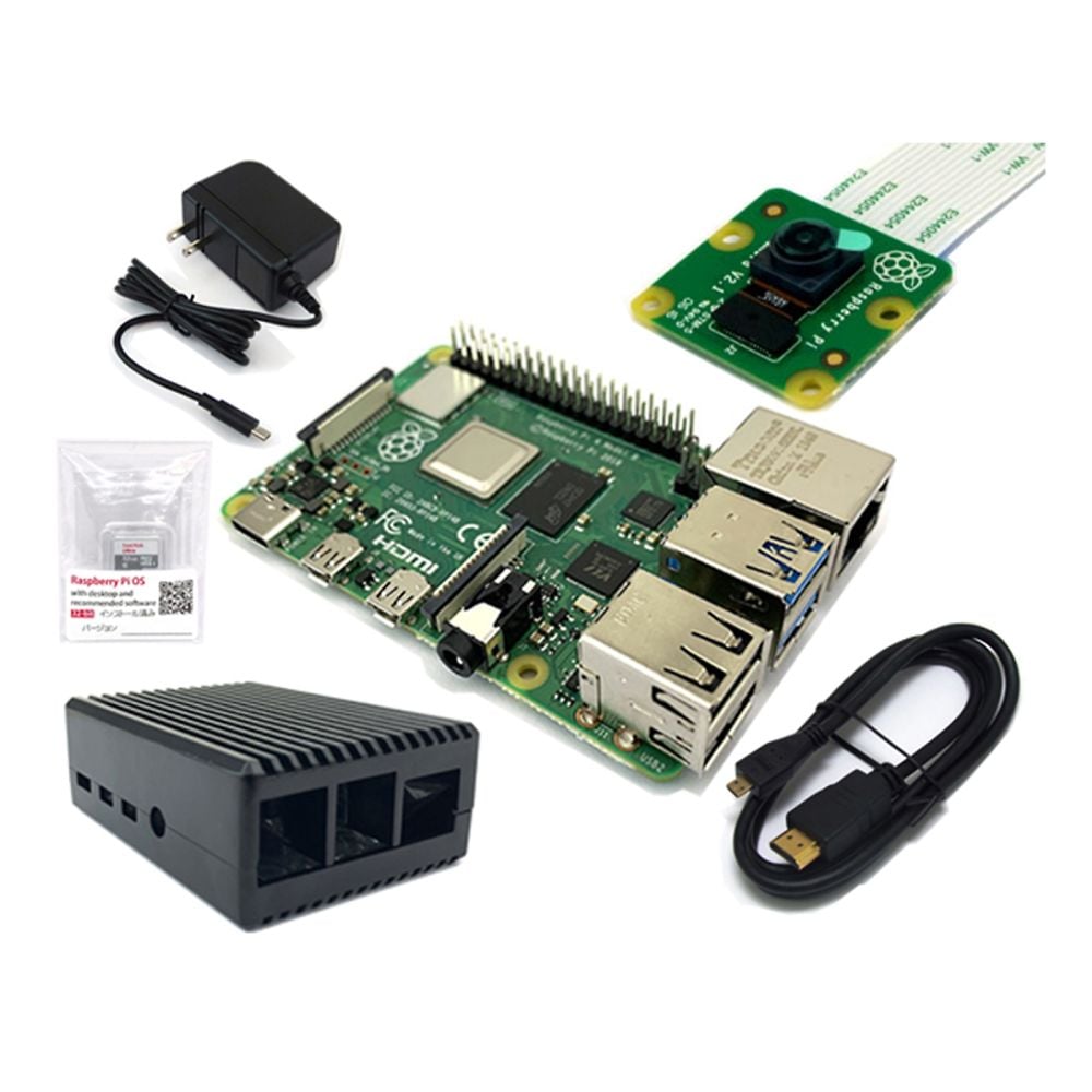 64-8876-45 Raspberry Pi 4B （8GB） スターターセット/レギュラー