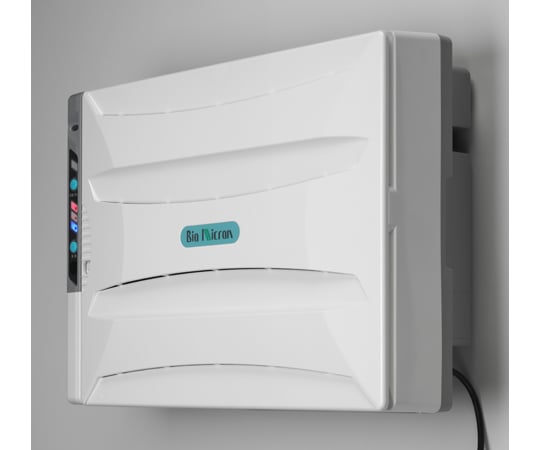 65-5519-38 バイオミクロン 据置/壁掛兼用光触媒空気清浄機 BM-H101A