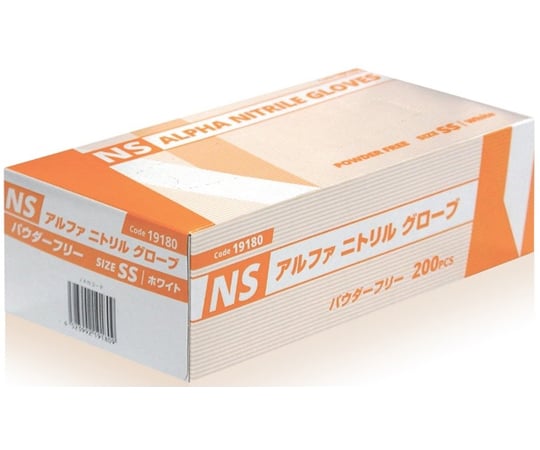 67-6645-27 アルファニトリルグローブ M 1セット(200枚×10箱入) 19182