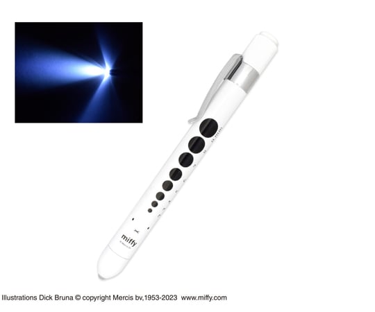 67-7220-67 ミッフィー メディカルペンライト ホワイト ST-CTMF0001