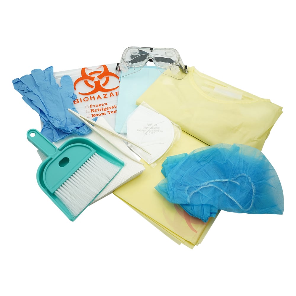 8-4649-01 簡易スピルキット （抗がん剤曝露対策用）1箱（1セット×5袋