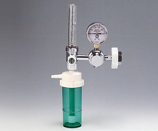 加湿流量計［ボンベ用］ ブルークロス 【AXEL】 アズワン