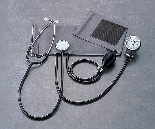 0-7012-01 聴診器付アネロイド血圧計 No.501 本体セット 0501B002