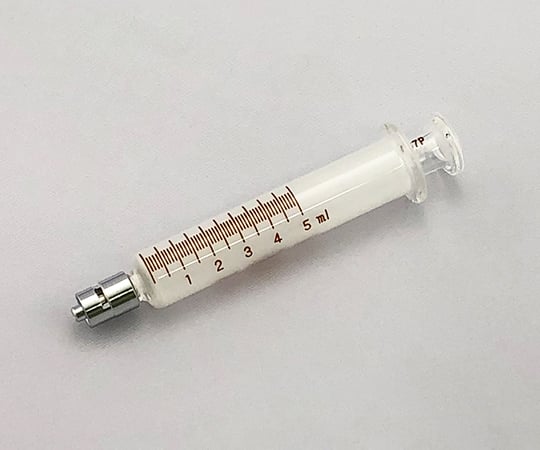 1-6187-04 白硬注射筒 ロック先 5mL 00211004 【AXEL】 アズワン