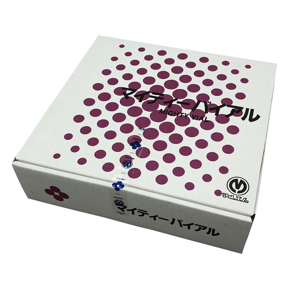 1-8129-08 マイティーバイアル 19mL 50本入 褐色 No.5 【AXEL】 アズワン