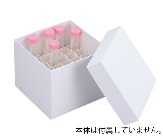 2-3962-12 遠沈管用フリーズボックス6×6用仕切 1箱（10個入） HS2860T