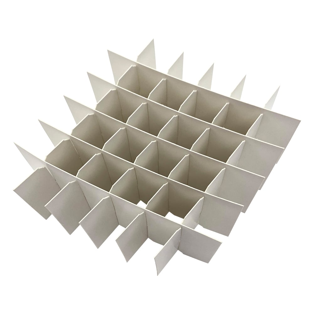 2-3962-12 遠沈管用フリーズボックス6×6用仕切 1箱（10個入） HS2860T