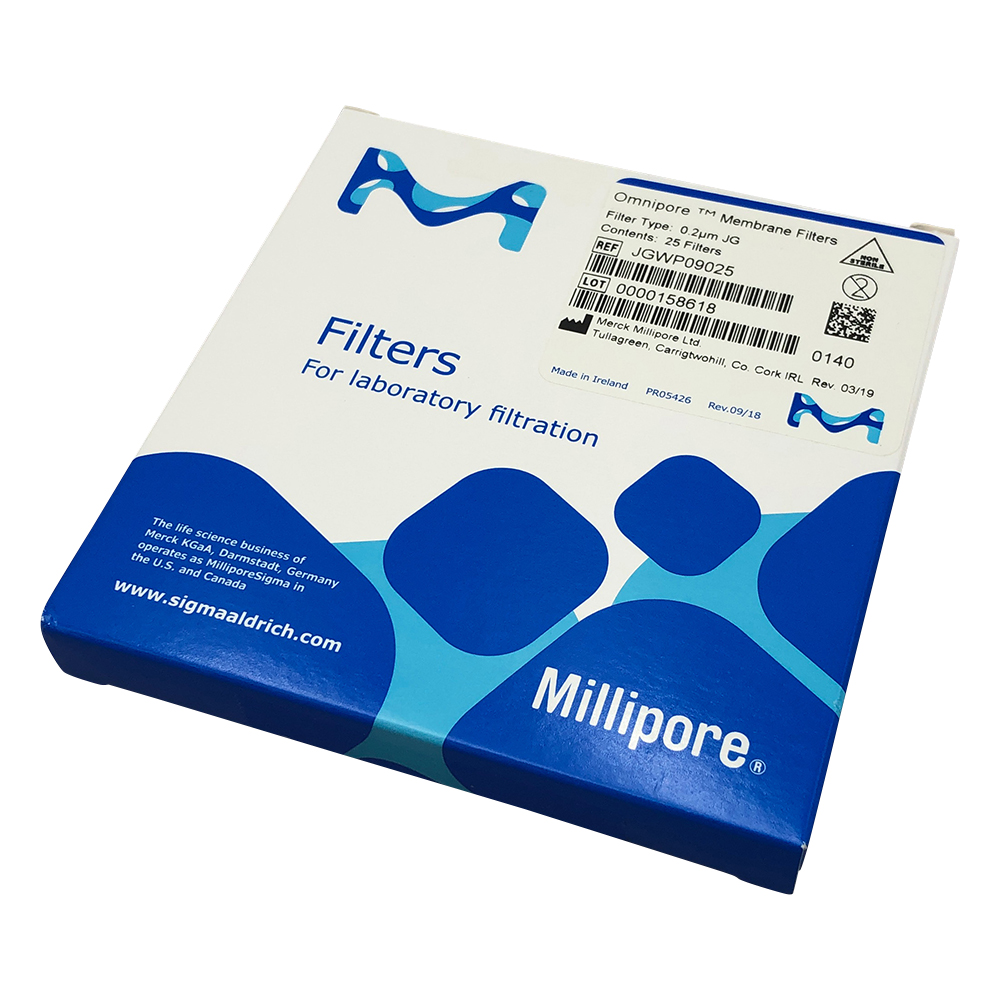 2-3051-06 オムニポアTM メンブレン（水系、溶媒系両用） 0.2μm×φ90mm