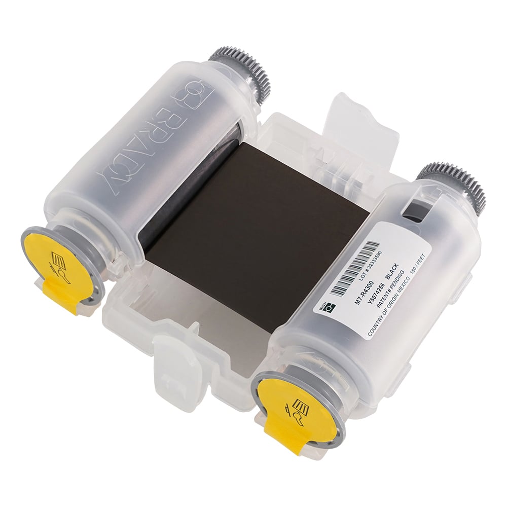 2-7121-10 凍結面粘着ラベル用 インクリボン M7-R4300 【AXEL】 アズワン