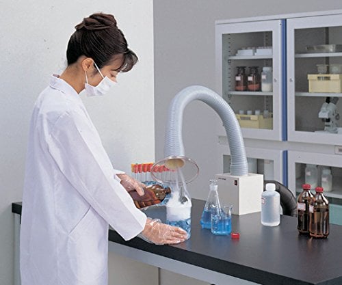 3-4066-01 アームダクト 卓上型シングルセット 【AXEL】 アズワン