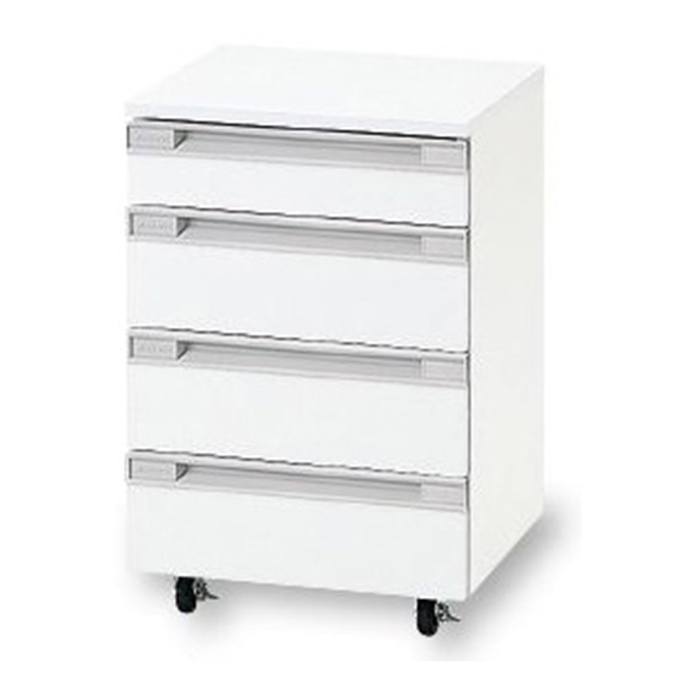 3-5838-11 移動式ユニット 引出し4段 4H 【AXEL】 アズワン