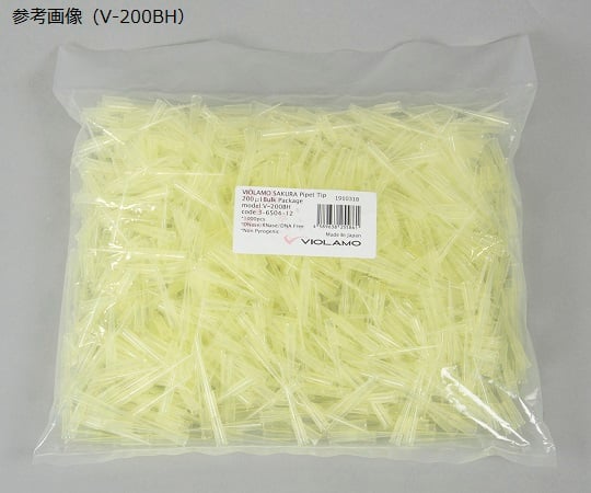 3-6504-04 ビオラモサクラチップ（バルクパック） 200μL ナチュラル 1