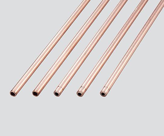 3-2357-09 銅管（直） Φ6.4×1 1セット（5本入） MTCUT-6.4×1 【AXEL