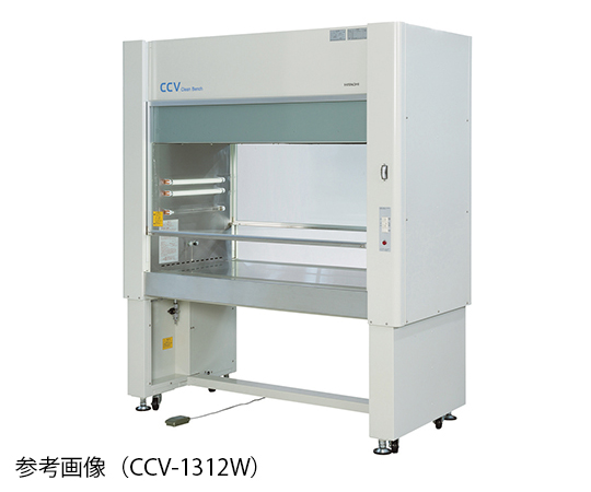 3-7757-02 バイオクリーンベンチ (両面型) 1600×815×1940mm CCV-1313W