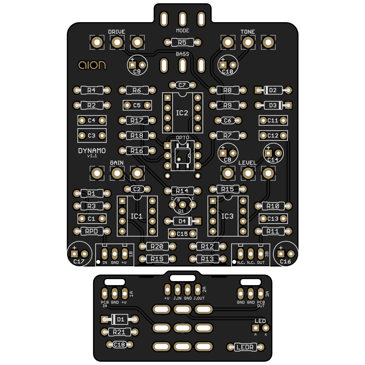 Dynamo Reactive Distortion / Bixonic Expandora - Aion FX