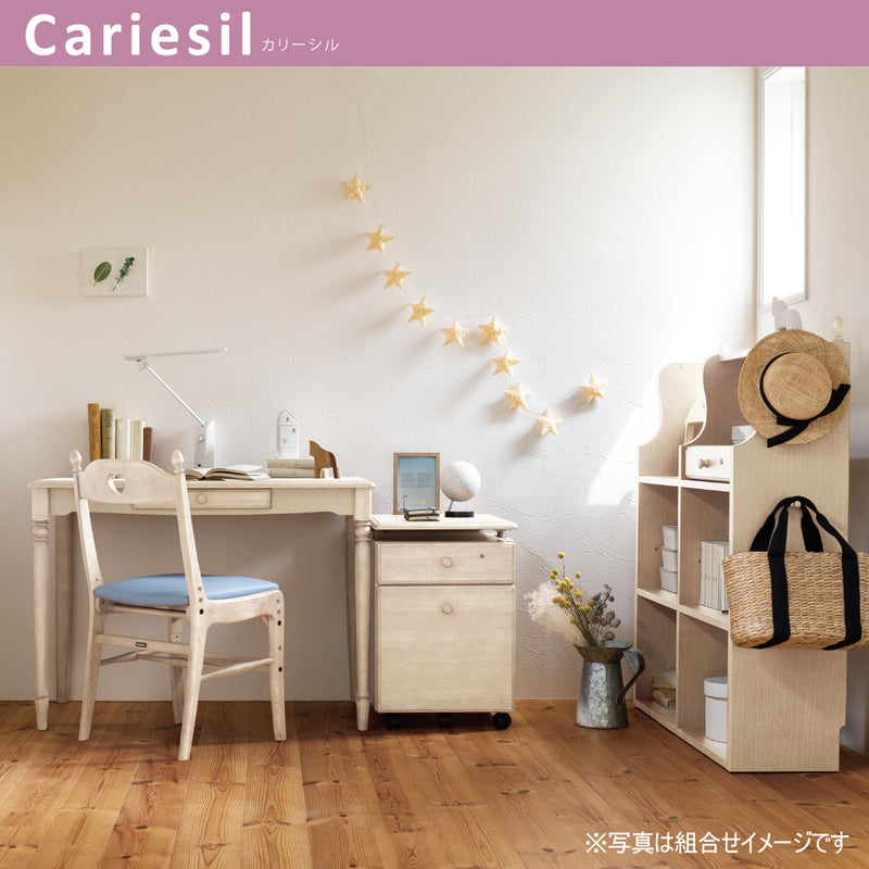 カリモク デスクワゴン SJ0107MY シアーホワイト 昇降式 カリーシル