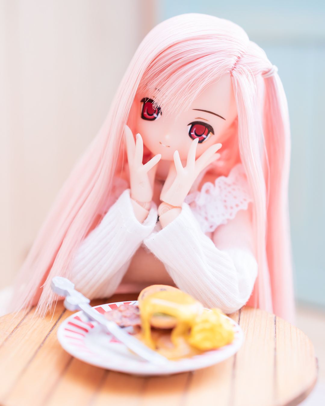 ピンクの髪のおねーさん - Aika Flowers