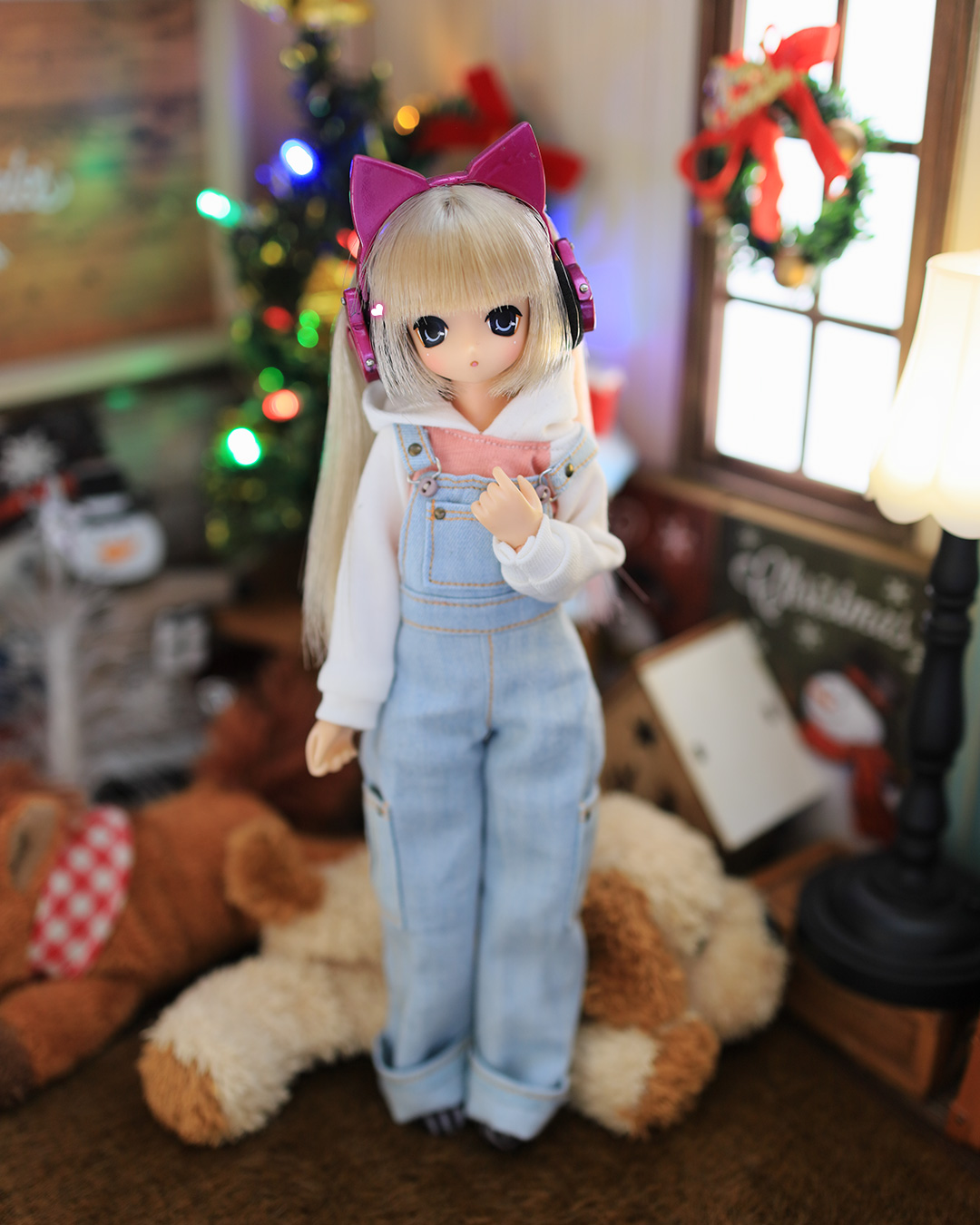 ぽんちゃんのオーバーオール - Aika Flowers