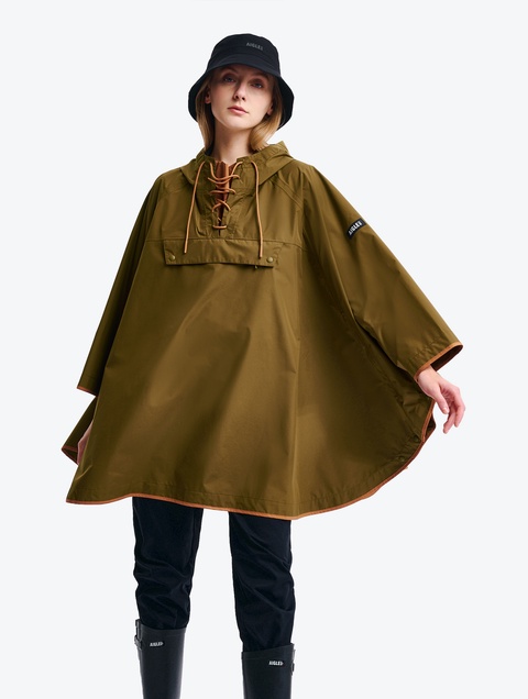 レディース 透湿防水 パッカブルポンチョ ZBHBO80 - AIGLE（エーグル