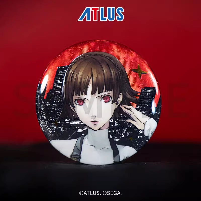 予約】SEGA Store 中国限定 P5R ペルソナ5 ザ・ロイヤル 缶バッジB