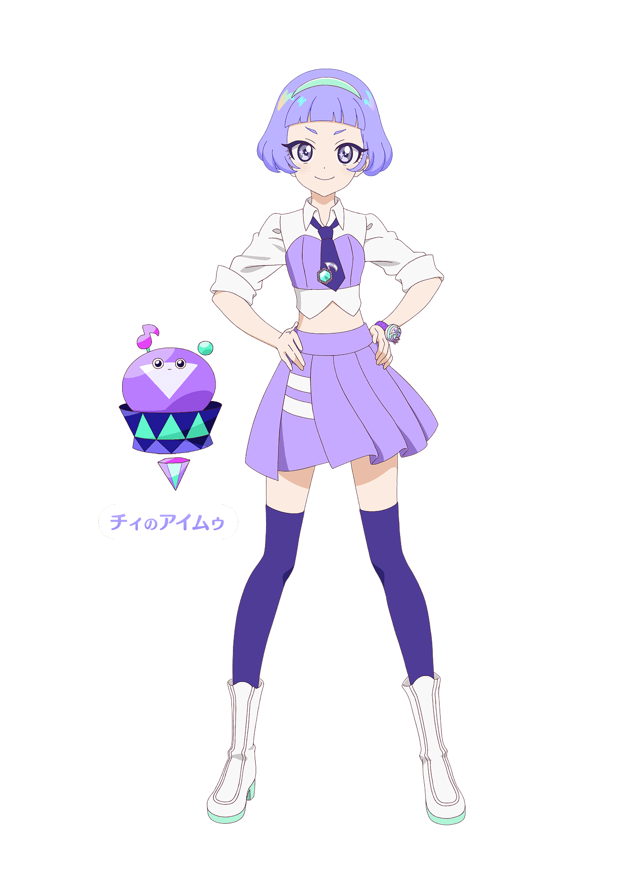 真実夜チィ - キャラクター - 『ひみつのアイプリ』アニメ公式サイト