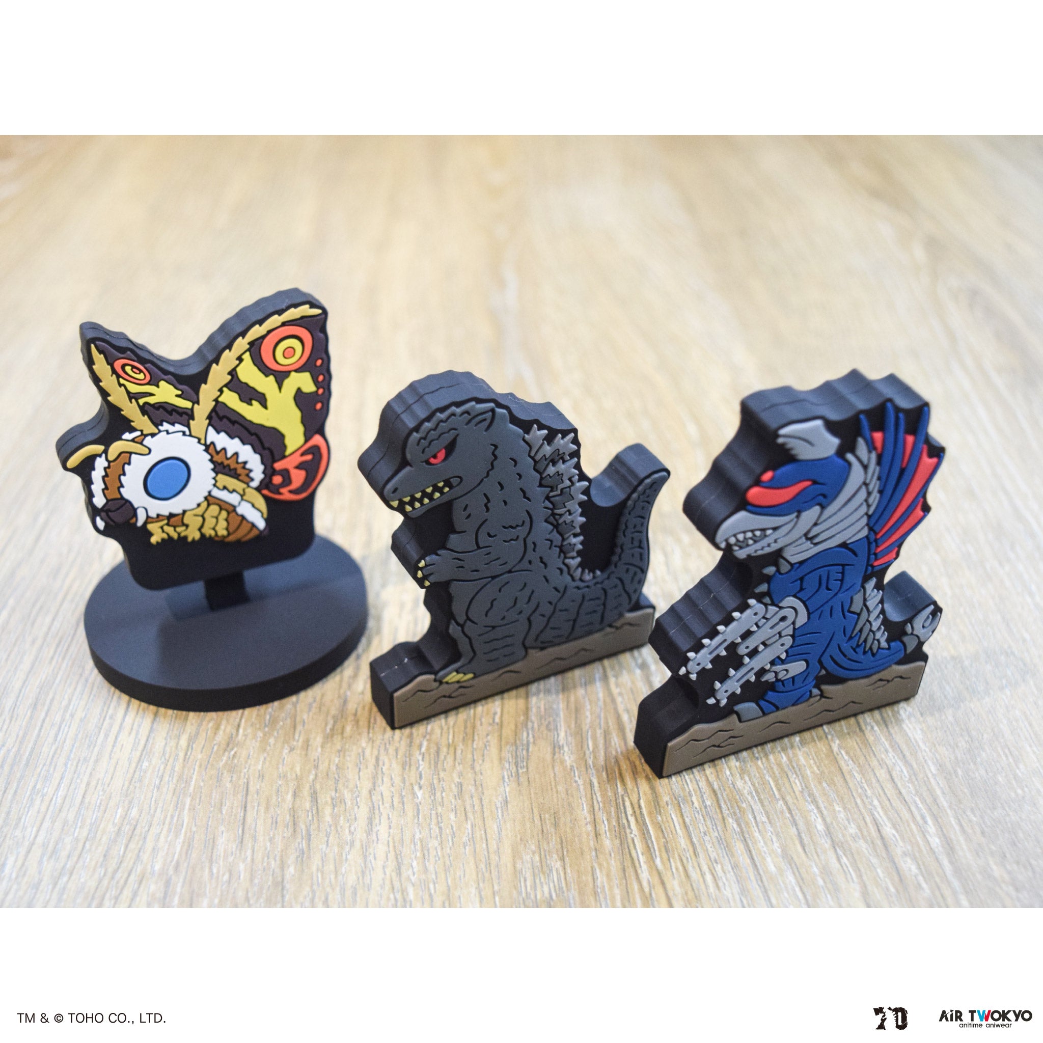 ゴジラ70周年記念 ミレニアムシリーズ ラバーフィギュアセット – AIR