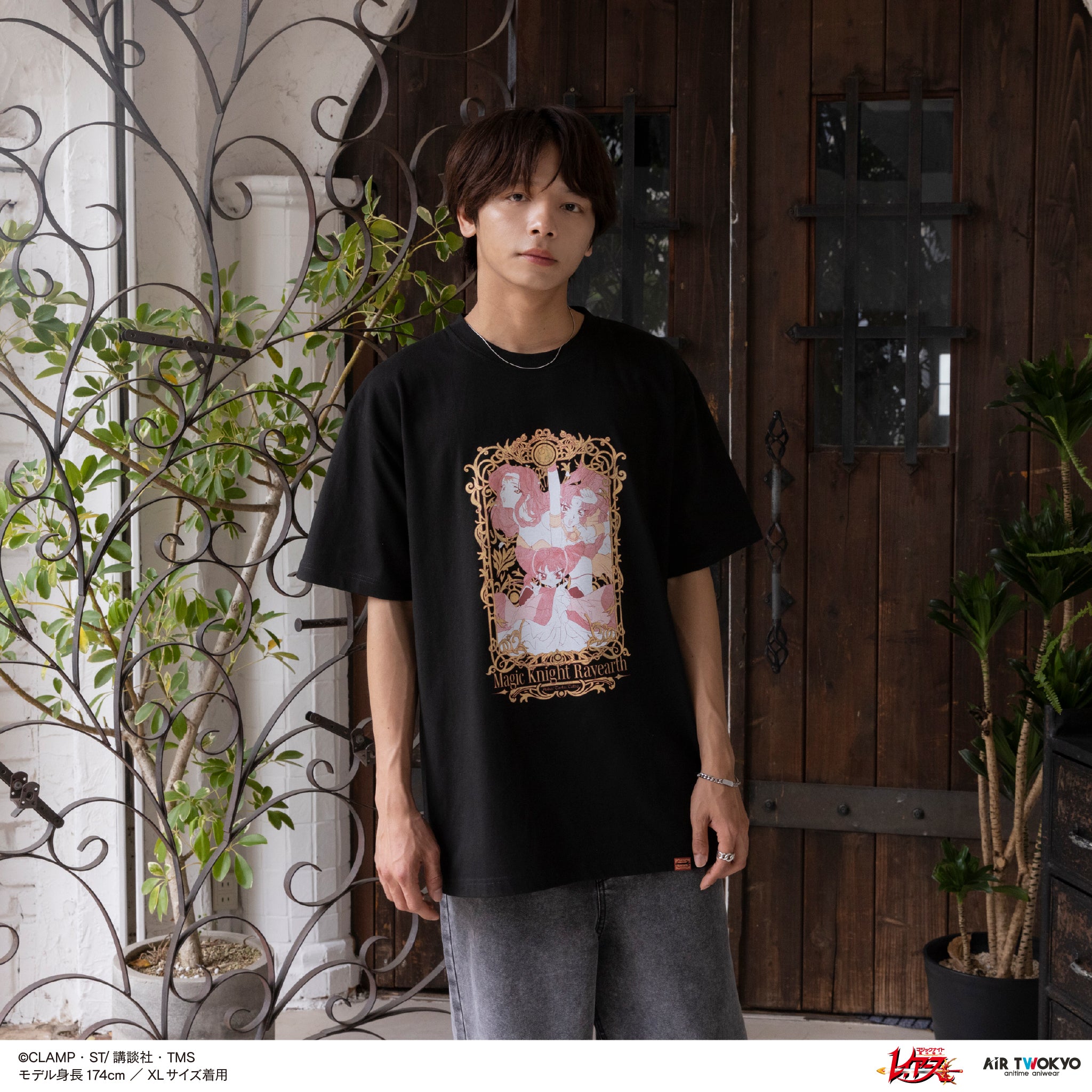 TVアニメ『魔法騎士レイアース』第2弾 デコラティブTシャツ 4（アスカ