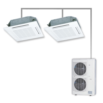 業務用エアコン 天井カセット形4方向 10馬力 超省エネタイプ ツイン