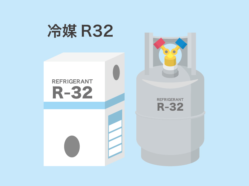 エアコンにも使用されているR32冷媒について解説します！ | 業務用