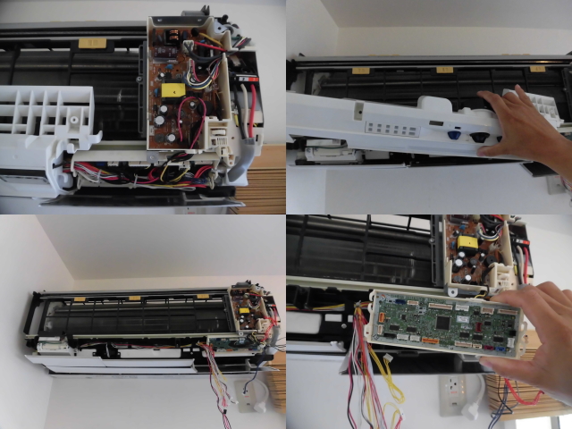 日立エアコンRAS-X56E2クリーニング