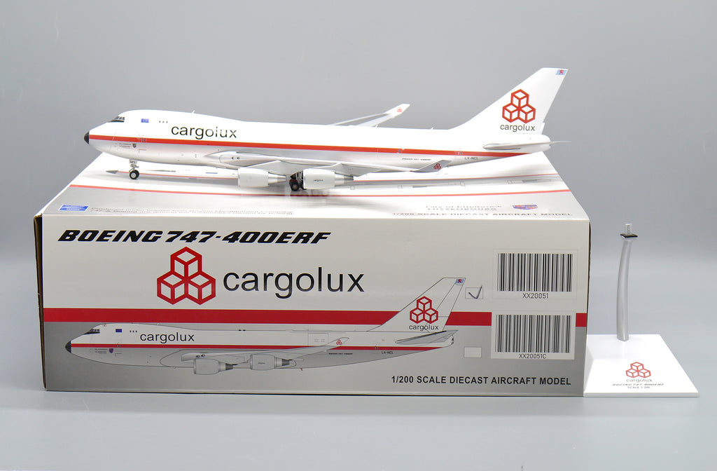 Jcwings カーゴルクス 747-400F LX-NCL 1/200 XX20051 – Aircraftmodels777
